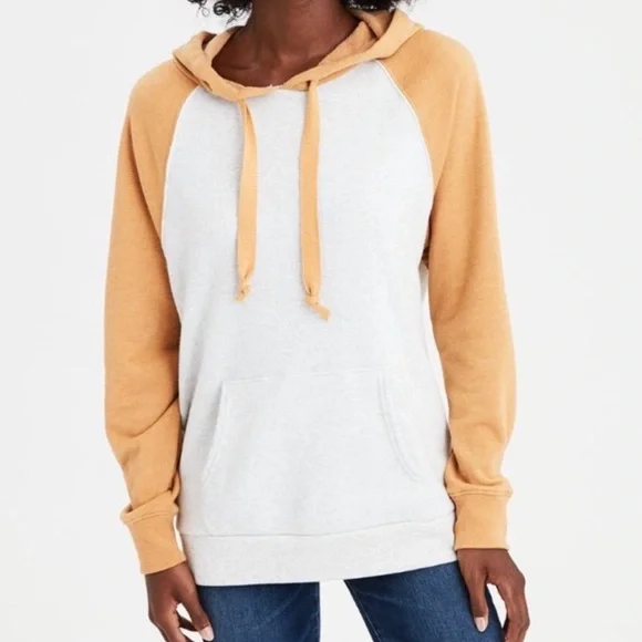 AE 🦅 | Ahhmazingly Soft Colorblock Hoodie - Picture 1 of 6